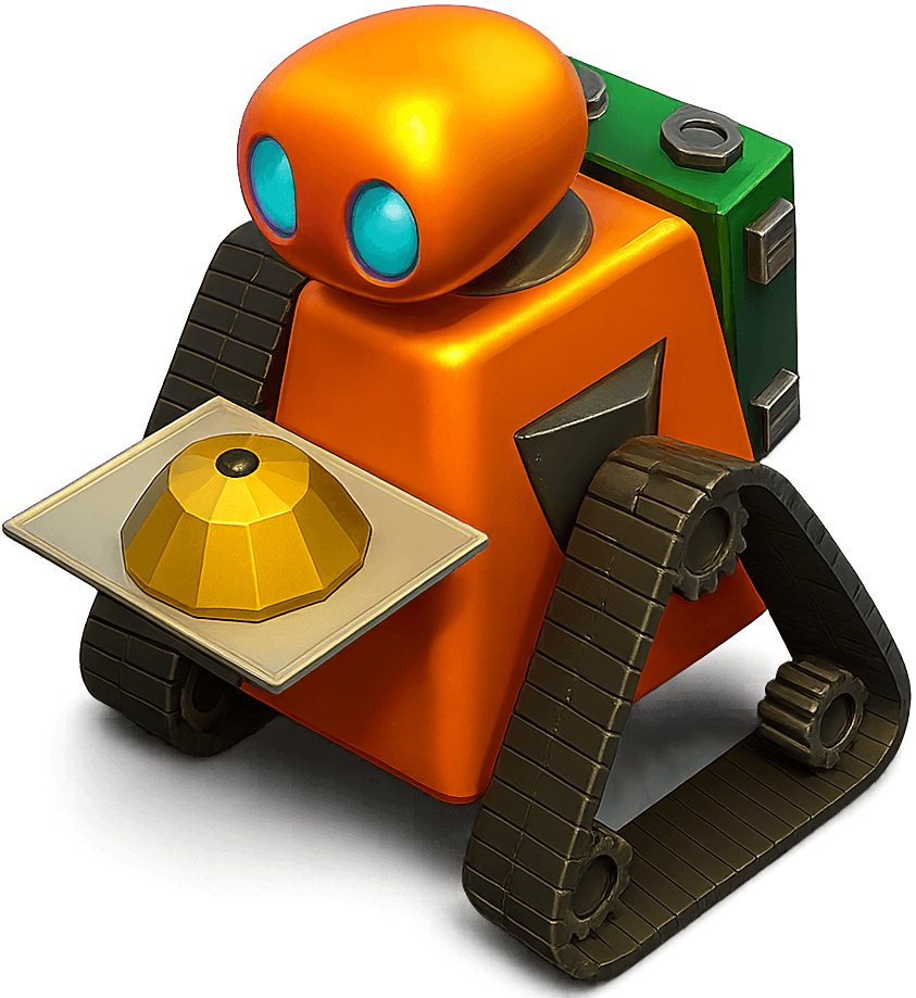 Cosmic Cantina Robot Character